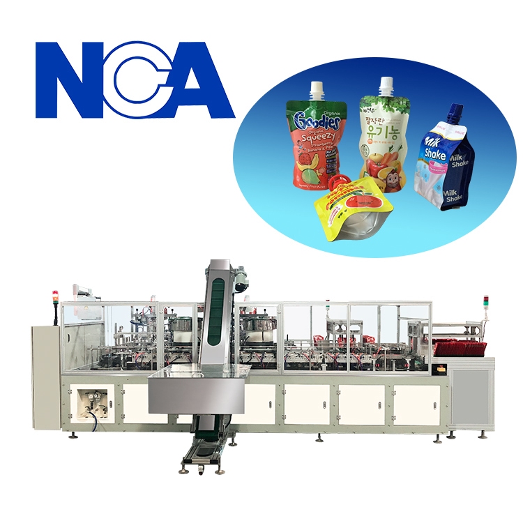 NCA1609A 軟包裝袋自動(dòng)裝嘴封口機(jī)